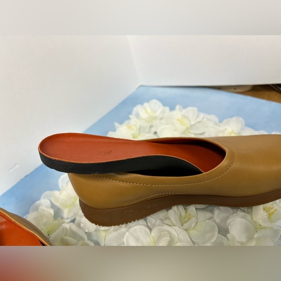 Hogan Scarpe Loafer Tan Leather Slip-On Shoes - Picture 5 of 12